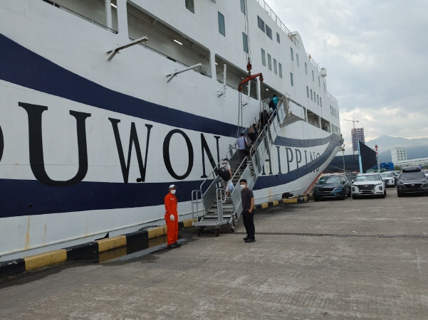 이스턴드림호, 동해항 출국 (2)