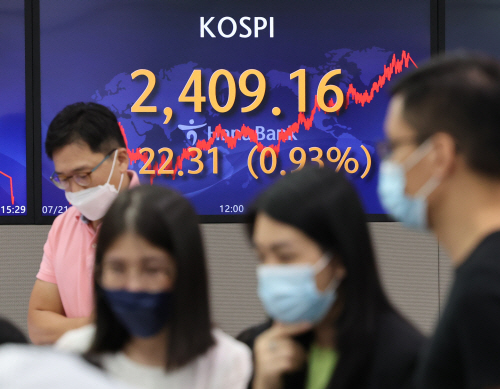코스피 상승마감