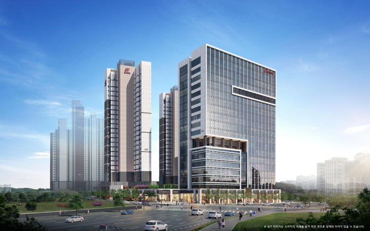 힐스테이트 동탄 르센텀_투시도(오피스)