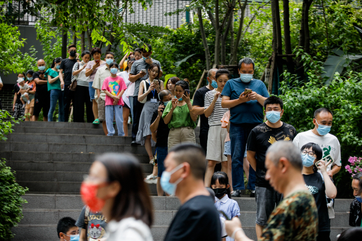CHINA PANDEMIC CORONAVIRUS COVID 19 <YONHAP NO-4974> (EPA)