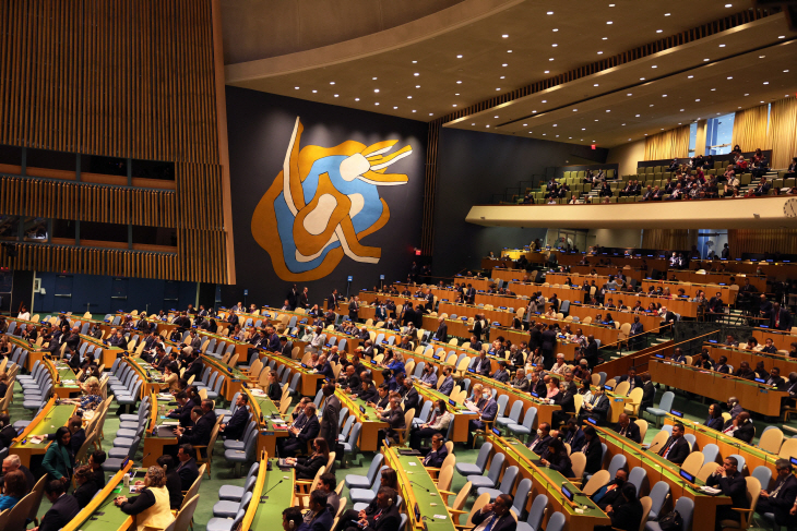 US-WORLD-LEADERS-GATHER-AT-77TH-UNITED-NATIONS-GENERAL-ASSEMBLY