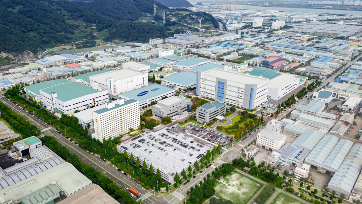 부산 강서구 삼성전기 부산사업장 전경