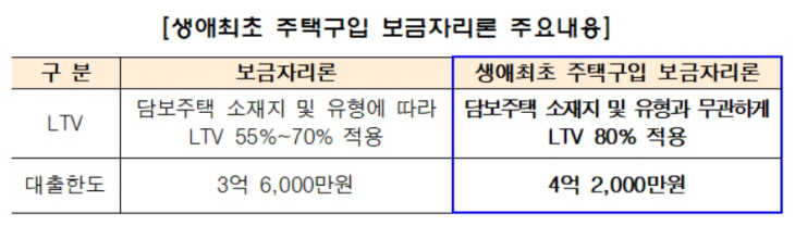 생애 최초 보금자리론