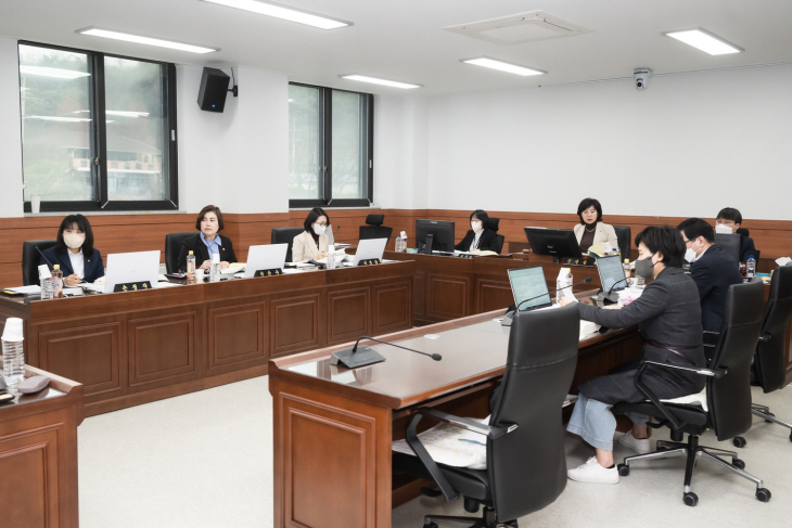 남양주시의회 복지환경위원회 1일 조례안 등 안건 심사