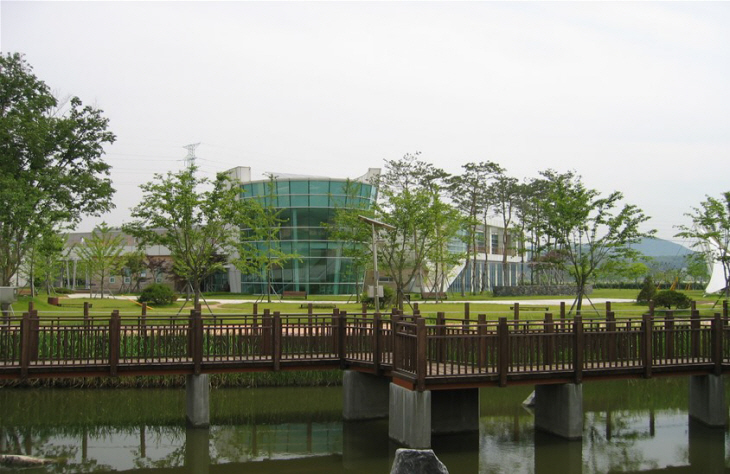 김포시 양촌 공공폐수처리시설 전경