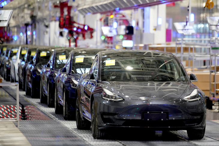 CHINA-AUTOS/TESLA
