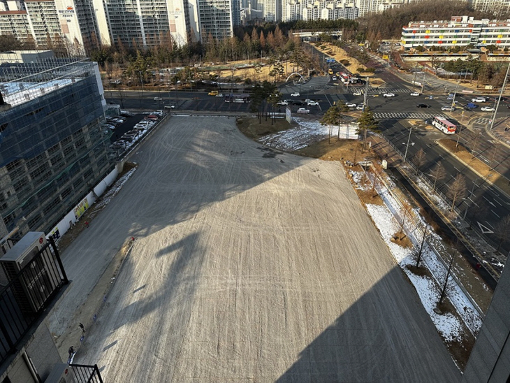 파주시 운정3 임시 공영주차장