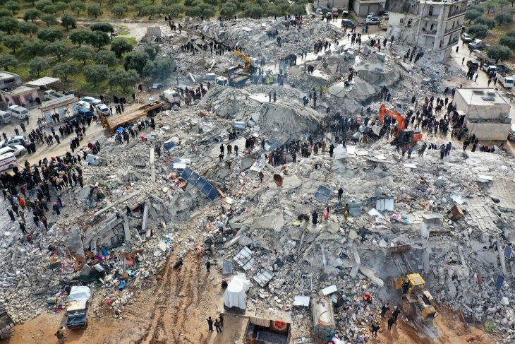 TOPSHOT-SYRIA-QUAKE
