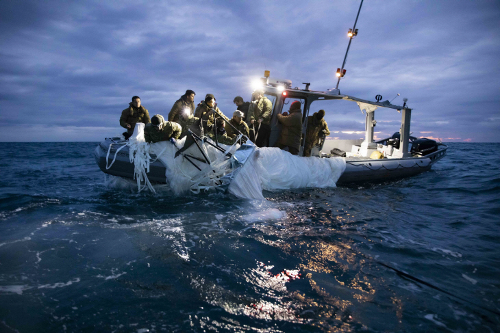SPY BALLOON RECOVERY
