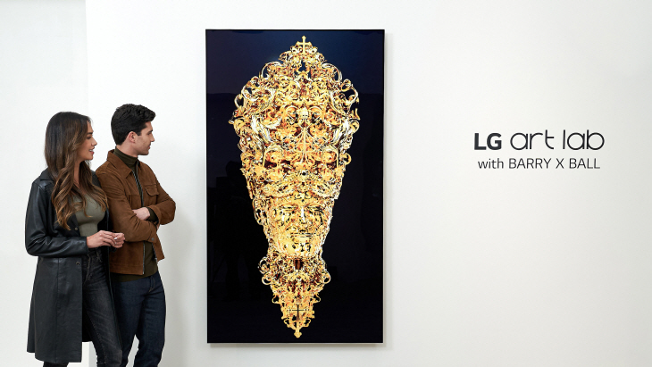 [사진 1] 2023년형 LG 올레드 에보, ‘프리즈 LA’서 첫 선