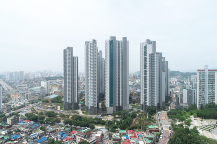 [크기변환]동인천 파크 푸르지오 전경