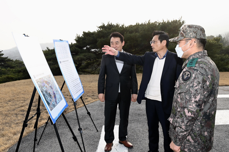 오후석 경기도 행정2부지사 8일 옛 6군단 부지 방문