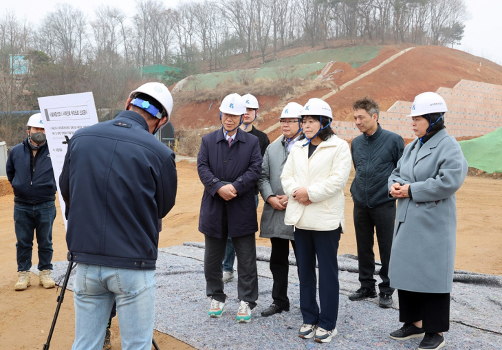 시흥시의회 도시환경위 9일 서해안로 공사현장 방문