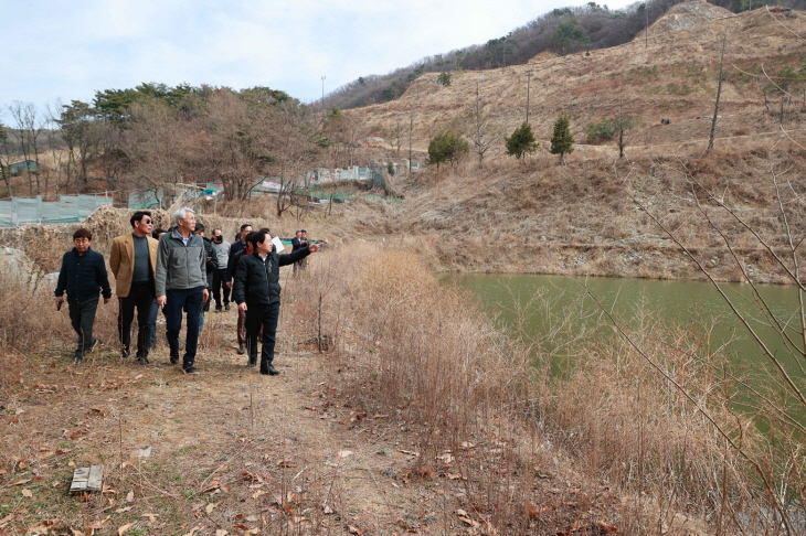 주광덕 남양주시장 오남리 복합문화시설-공원 조성 로드체킹1
