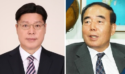 조정구 그린파워 대표이사(왼쪽)와 김복관 동일전선 대표이사