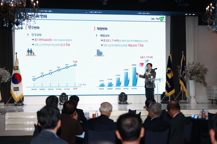 주광덕 남양주시장 15일 미래 비전과 실천 전략 특강