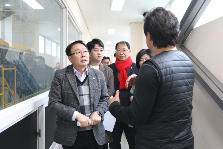 시흥시의회 도시환경위원회 16일 안성시생활자원회수센터 방문