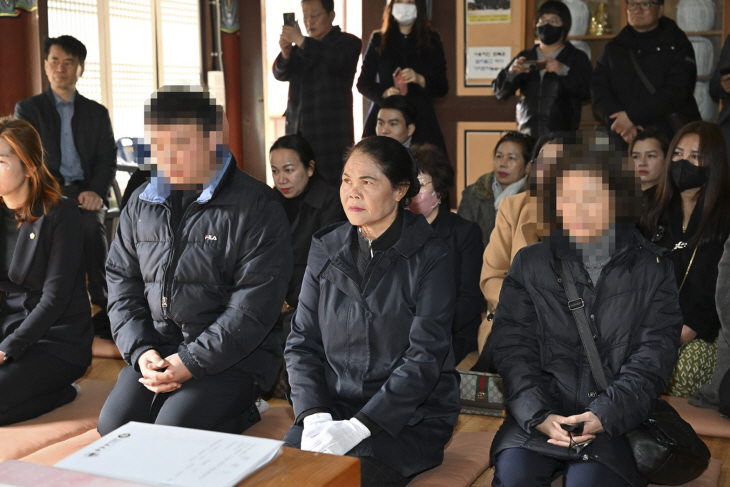 포천시 18일 돼지농장에서 숨진 태국인 노동자 천도재 봉행