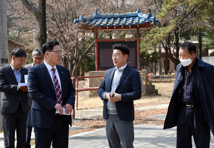 의정부시장-양주시장 미군 반환기지 캠프 레드 클라우드 방문
