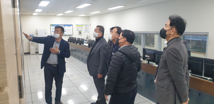 김경일 파주시장 국내 우수 환경기초시설 견학