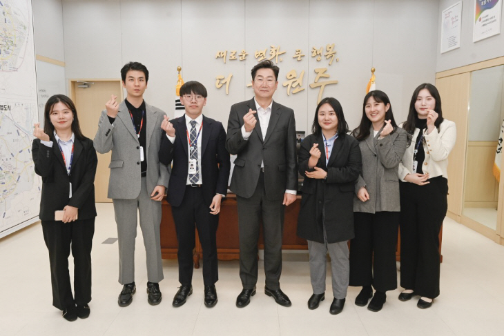 시장과의 동행