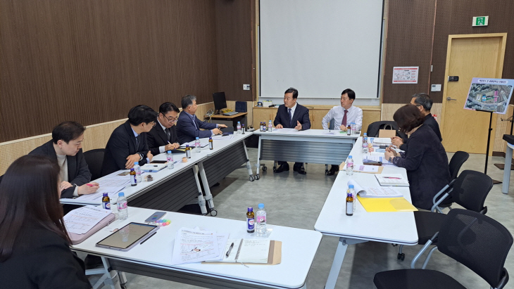 의왕시 22일 백운호수 초중통합학교 간담회 개최