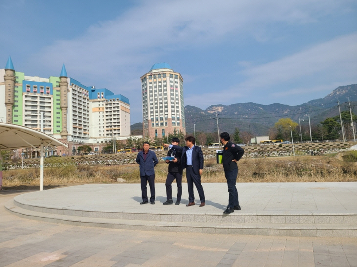 의정부 호원벚꽃축제 안전대책 현장점검