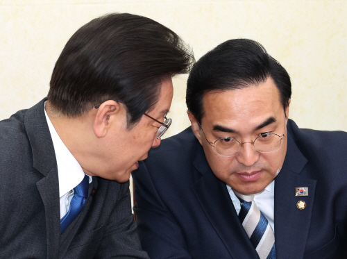 민주당 지도부 대화