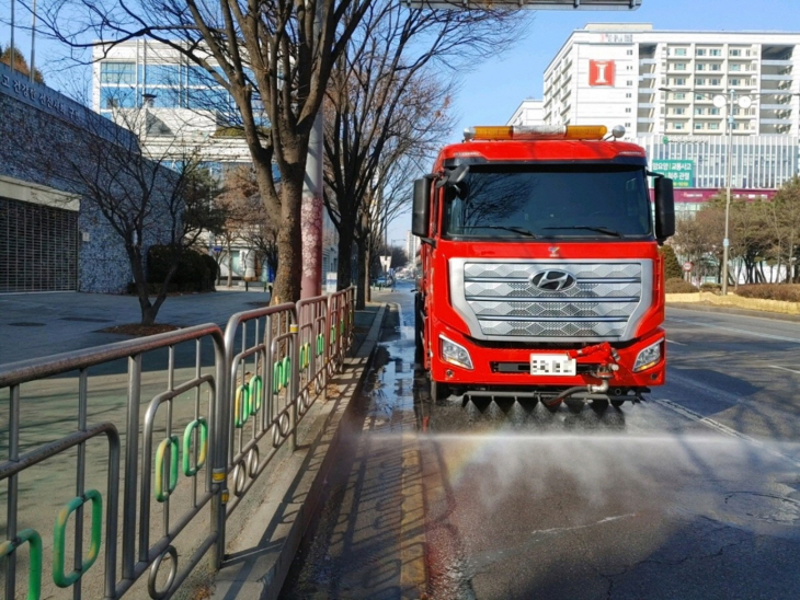고양특례시 살수 차량 운행