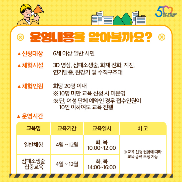 2023년 안양시 재난안전체험관