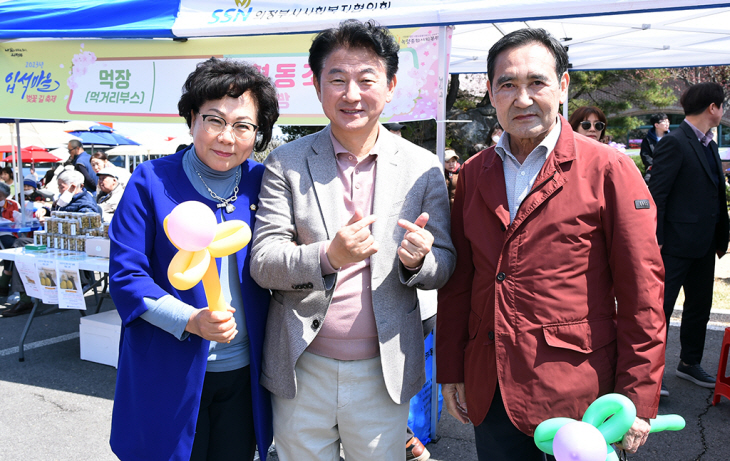 김동근 의정부시장 8일 ‘2023년 입석마을 벚꽃길 축제’ 참석