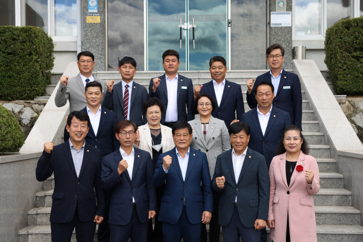 영주시의회 경상북도 안전체험관 영주시 건립 촉구 건단체사진