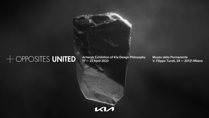 (사진1) 기아 Opposites United 밀라노 전시 포스터