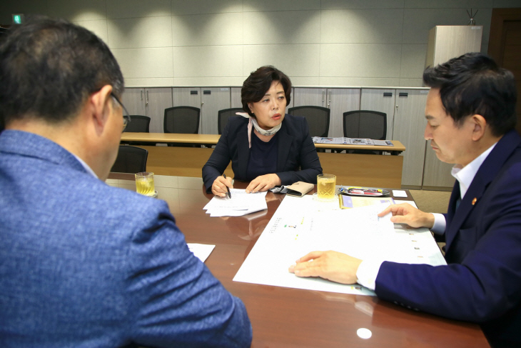 신계용과천시장-원희룡 국토부장관 작년 8월 면담