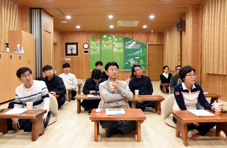 김동근 의정부시장 장성 편백나무숲-순천만국가정원 벤치마킹