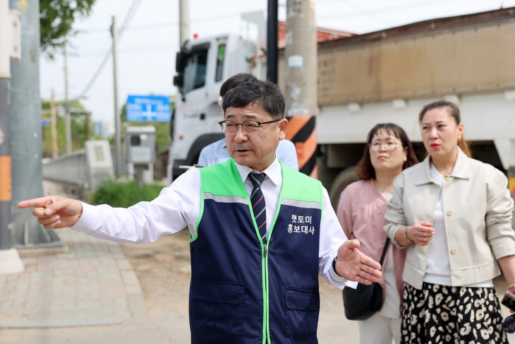 시흥시의회 특별위원회 24일 신천고교 통학로 방문