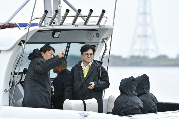 김병수 김포시장 25일 한강길 활성화 현장행정