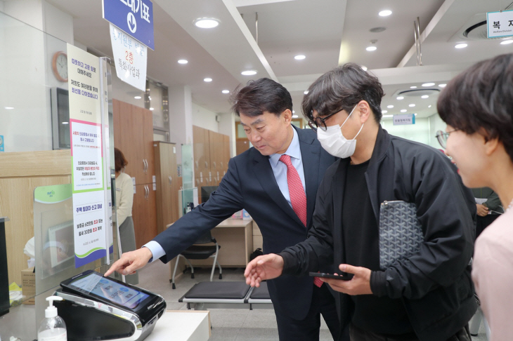 하은호 군포시장 25일 4월 이동시장실 운영