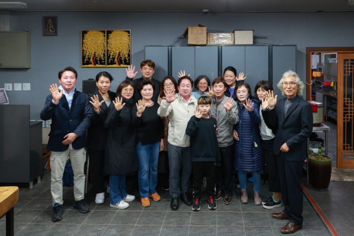 주광덕 남양주시장 오남읍 ‘진심소통 1박2일 프로젝트’ 현장