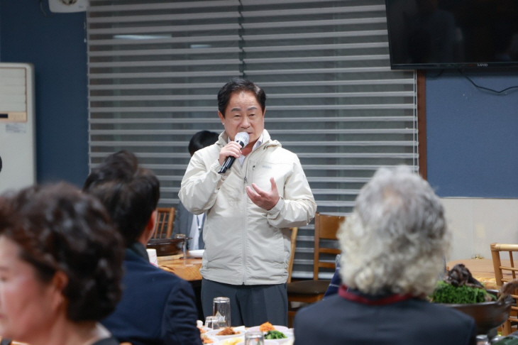 주광덕 남양주시장 오남읍 ‘진심소통 1박2일 프로젝트’ 현장