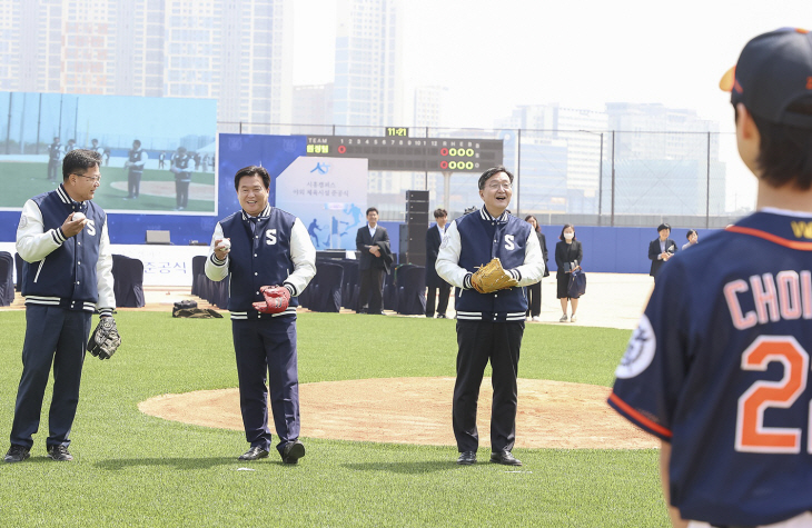 서울대학교 시흥캠퍼스 야외체육시설 준공식