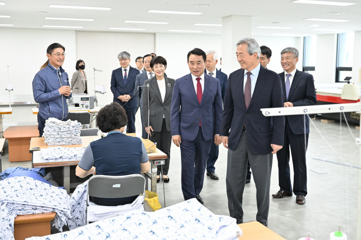 포천 장자산단 서울아산병원 포천린넨센터 개소식 개최