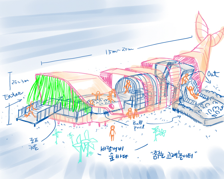 2023 과천어린이축제 체험 모형도