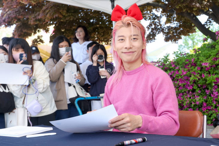 2023 고양국제꽃박람회 곽윤기 팬사인회
