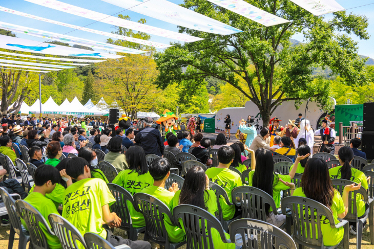 2023 제13회 양평 용문산 산나물축제 현장