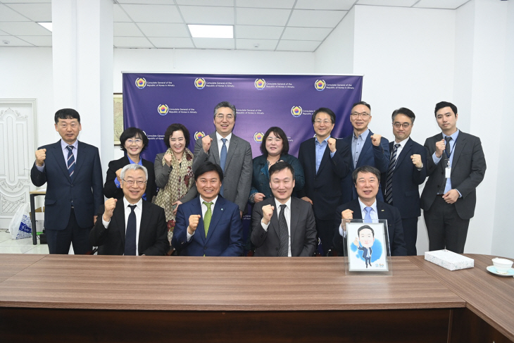 조용익 부천시장-박내천 주알마티 대한민국 총영사 접견