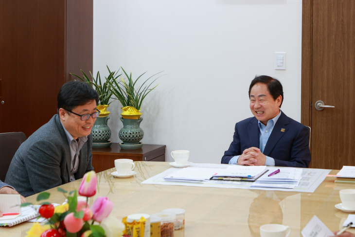 주광덕 남양주시장 2일 국토교통부-LH와 왕숙신도시 현안 논의