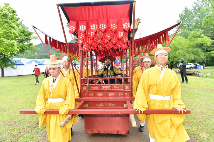 2023 양주 회암사지 왕실축제- 태조 이성계 어가행렬