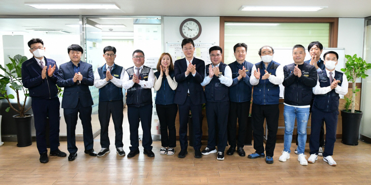 이민근 안산시장 9일 버스운송업체 방문간담회 진행