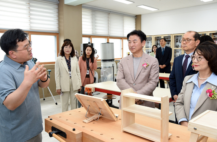 김동근 의정부시장 12일 의정부공고 꿈이룸터 개소식 참석